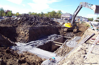 Laval 2004 - Construction of water and sewer pipes for municipal purpose