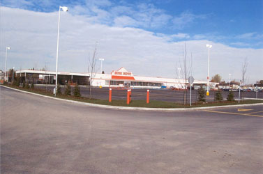 17 Home Depot Stores - 14 Built in Province of Quebec and 3 built in Ontario