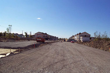 Laval 2004 - Construction of a new boulevard